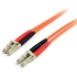 Picture of StarTech.com 1m Fiber Optic Cable - Multimode Duplex 62.5/125 - LSZH - LC/LC - OM1 - LC to LC Fiber Patch Cable