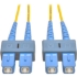 Picture of Tripp Lite 5M Duplex Singlemode 9/125 Fiber Optic Patch Cable SC/SC 16' 16ft 5 Meter