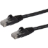 Picture of StarTech.com 3ft CAT6 Ethernet Cable - Black Snagless Gigabit - 100W PoE UTP 650MHz Category 6 Patch Cord UL Certified Wiring/TIA