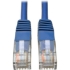 Picture of Tripp Lite Cat5e 350 MHz Molded UTP Patch Cable (RJ45 M/M), Blue, 12 ft.