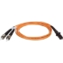 Picture of Tripp Lite 1M Duplex Multimode 62.5/125 Fiber Optic Patch Cable MTRJ/ST 3' 3ft 1 Meter