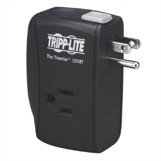 Picture of Tripp Lite Notebook Surge Protector Wallmount Direct Plug In 2 Outlet RJ45