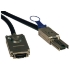 Picture of Tripp Lite 2m External SAS Cable mini-SAS SFF-8088 to 4xInfiniband SFF-8470 6ft