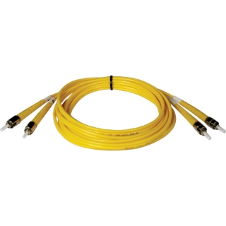 Picture of Tripp Lite 9M Duplex Singlemode 9/125 Fiber Optic Patch Cable ST/ST 30' 30ft 9 Meter