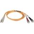 Picture of Tripp Lite 9M Duplex Multimode 62.5/125 Fiber Optic Patch Cable LC/ST 30' 30ft 9 Meter