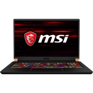 Picture of MSI GS75 Stealth GS75 Stealth-247 17.3" Gaming Notebook - 1920 x 1080 - Intel Core i7 9th Gen i7-9750H 2.60 GHz - 32 GB Total RAM - 512 GB SSD - Matte Black with Gold Diamond