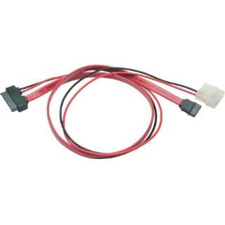 Picture of Tripp Lite 20in Slimline SATA to SATA LP4 Power Cable Adapter