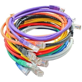 Picture of Axiom 10FT CAT6A 650mhz Patch Cable Molded Boot (Green) - TAA Compliant