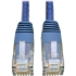 Picture of Tripp Lite Cat6 Gigabit Molded Patch Cable (RJ45 M/M), Blue, 5 ft