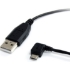 Picture of StarTech.com 3 ft Micro USB Cable - A to Left Angle Micro B