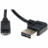 Picture of Tripp Lite 3ft USB 2.0 High Speed Cable Reversible Right/Left Angle A to Micro B M/M