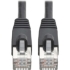 Picture of Tripp Lite Cat6a Snagless Shielded STP Patch Cable 10G, PoE Black M/M 35ft