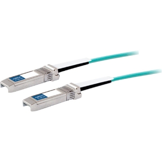 Picture of AddOn Cisco SFP-10G-AOC1M Compatible TAA Compliant 10GBase-AOC SFP+ to SFP+ Direct Attach Cable (850nm, MMF, 1m)