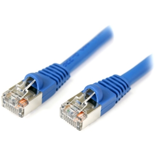 Picture of StarTech.com 6 ft Blue Snagless Shielded Cat5e Patch Cable