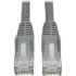 Picture of Tripp Lite 30ft Cat6 Gigabit Snagless Molded Patch Cable RJ45 M/M Gray 30'