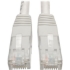 Picture of Tripp Lite Cat6 Cat5e Gigabit Molded Patch Cable RJ45 M/M 550MHz White 20ft