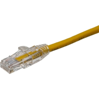 Picture of Axiom 6FT CAT6 UTP 550mhz Patch Cable Clear Snagless Boot (Yellow) - TAA Compliant