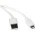 Picture of Tripp Lite 3ft Lightning USB Sync/Charge Cable for Apple Iphone / Ipad White 3'