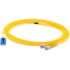 Picture of AddOn 3m FC (Male) to LC (Male) Yellow OS2 Duplex Fiber OFNR (Riser-Rated) Patch Cable