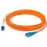 Picture of AddOn 7m LC (Male) to SC (Male) Orange OM1 Duplex Fiber OFNR (Riser-Rated) Patch Cable