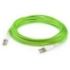 Picture of AddOn 4m LC (Male) to LC (Male) Straight Lime Green OM5 Duplex Fiber OFNR (Riser-Rated) Patch Cable