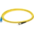 Picture of AddOn 3m SC (Male) to ST (Male) Yellow OS2 Simplex Fiber OFNR (Riser-Rated) Patch Cable