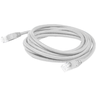 Picture of AddOn 200ft RJ-45 (Male) to RJ-45 (Male) White Cat6A UTP PVC Copper Patch Cable