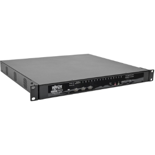 Picture of Tripp Lite 16-Port KVM Switch Cat5 Over IP 1 Local 4 Remote User 1U TAA GSA