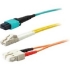 Picture of AddOn 2m ASC (Male) to LC (Male) Yellow OS2 Simplex Fiber OFNR (Riser-Rated) Patch Cable