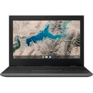 Picture of Lenovo 100e Chromebook 2nd Gen 82Q30003US 11.6" Chromebook - HD - 1366 x 768 - Octa-core (ARM Cortex A73 Quad-core (4 Core) + Cortex A53 Quad-core (4 Core) 2 GHz) - 4 GB Total RAM - 32 GB Flash Memory - Black