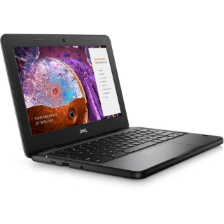 Picture of Dell Education Chromebook 3000 3110 11.6" Chromebook - HD - 1366 x 768 - Intel Celeron N4500 Dual-core (2 Core) 1.10 GHz - 4 GB Total RAM - 32 GB Flash Memory