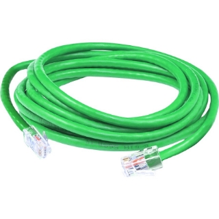 Picture of AddOn 25ft RJ-45 (Male) to RJ-45 (Male) Green Cat5e UTP PVC Copper Patch Cable