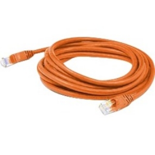 Picture of AddOn 6.5ft Non-Terminated Shielded Orange Cat6 STP Plenum-Rated Copper Patch Cable