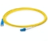 Picture of AddOn 76m LC (Male) to SC (Male) Straight Yellow OS2 Simplex Plenum Fiber Patch Cable