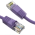 Picture of Axiom 6FT CAT6 UTP 550mhz Patch Cable Snagless Molded Boot (Purple)