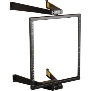 Picture of Tripp Lite 12U Wall Mount Pivoting 2-Post Open Frame Rack Cabinet Hinged