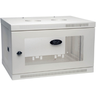 Picture of Tripp Lite 6U Wall Mount Rack Enclosure Server Cabinet Wallmount Doors Sides White