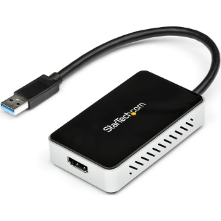 Picture of StarTech.com USB 3.0 to HDMI External Video Card Multi Monitor Adapter with 1-Port USB Hub - 1920x1200 / 1080p