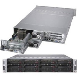 Picture of Supermicro SuperServer 6029TR-DTR Barebone System - 2U Rack-mountable - Socket P LGA-3647 - 2 x Processor Support