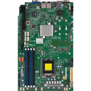 Picture of Supermicro X11SCW-F Server Motherboard - Intel C246 Chipset - Socket H4 LGA-1151 - Proprietary Form Factor