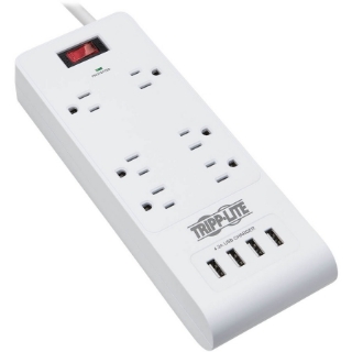 Picture of Tripp Lite TLP64USBRA15 6-Outlet Surge Suppressor/Protector