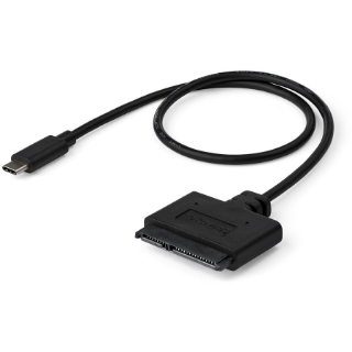 Picture of StarTech.com USB C To SATA Adapter - for 2.5" SATA Drives - UASP - External Hard Drive Cable - USB Type C to SATA Adapter