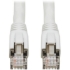 Picture of Tripp Lite Cat8 Patch Cable 25G/40G Certified Snagless M/M PoE White 6ft