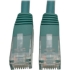 Picture of Tripp Lite 5ft Cat6 Gigabit Molded Patch Cable RJ45 M/M 550MHz 24 AWG Green