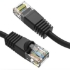 Picture of Axiom 6FT CAT6 UTP 550mhz Patch Cable Snagless Molded Boot (Black)