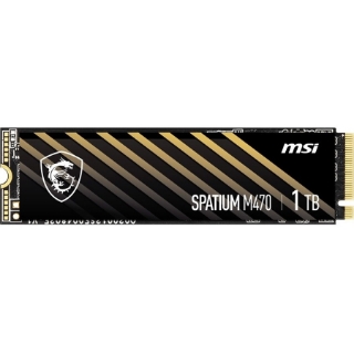 Picture of MSI SPATIUM M470 1 TB Solid State Drive - M.2 2280 Internal - PCI Express NVMe (PCI Express NVMe 4.0 x4)