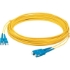 Picture of AddOn 38m SC (Male) to SC (Male) Straight Yellow OS2 Duplex LSZH Fiber Patch Cable