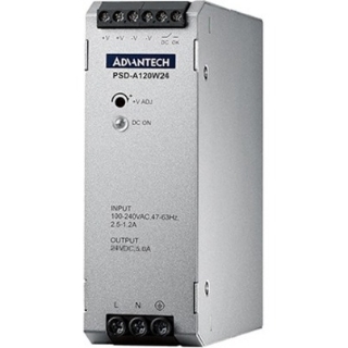 Picture of B+B SmartWorx 120 Watts Compact Size DIN-Rail Power Supply