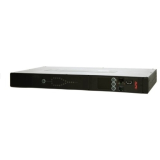 Picture of APC by Schneider Electric Rack ATS, 100/120V, 15A, 5-15 in, (10) 5-15R Out