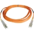 Picture of Tripp Lite 10M Duplex Multimode 50/125 Fiber Optic Patch Cable LC/LC 33' 33ft 10 Meter